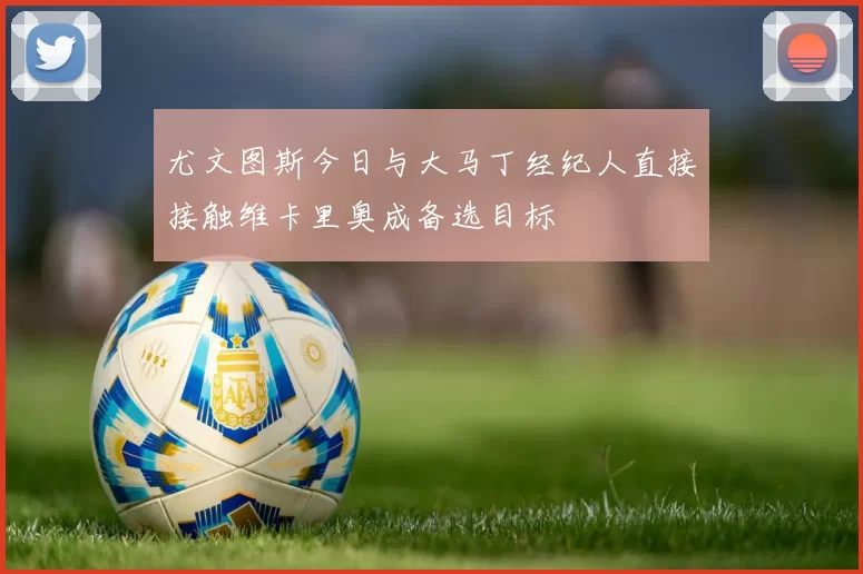尤文图斯今日与大马丁经纪人直接接触维卡里奥成备选目标