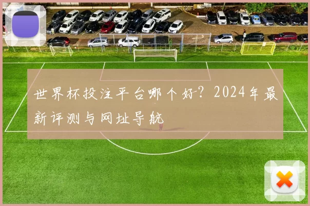 世界杯投注平台哪个好?2024年最新评测与网址导航